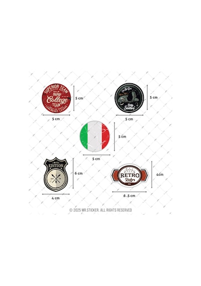 Bdls27 Küçük Boy 10lu Sticker Seti