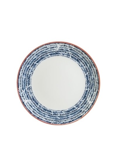 Chichi Home Blue Pino 6 Kişilik Porselen Yemek Takımı 24 Parça