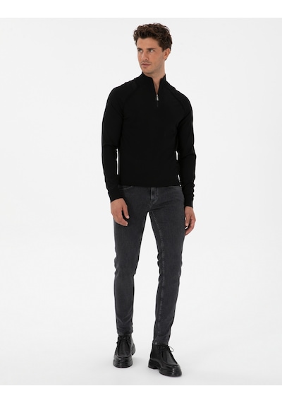 Pierre Cardin Erkek Siyah Kazak /triko 50315752-vr046 Siyah