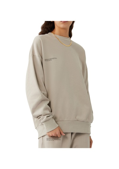 Pangaia 365 Ağırsiklet Kapşonlu Sweatshirt - Taş Renk
