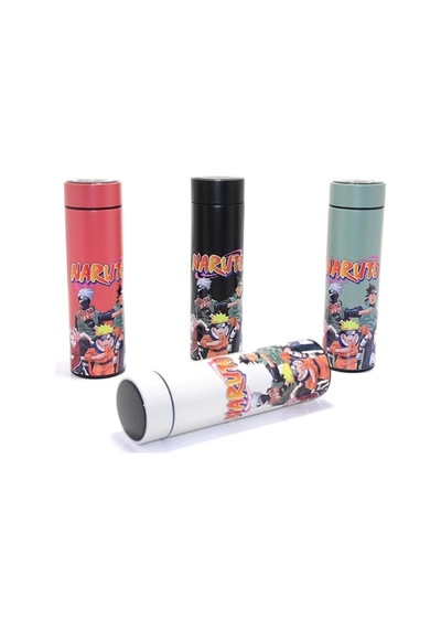 Anime Baskılı Digital Göstergeli Termos 500 Ml Alk382 Diğer
