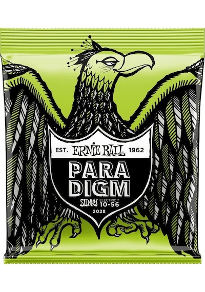 Ernie Ball P02028 Paradigm 7 Telli Regular Slinky 10-56 Elektro