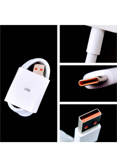 Xiaomi Redmi Note 12 Pro 8gb 128gb Uyumlu 33 Watt Hızlı Şarj Aleti + Kablo Set 33w Şarj