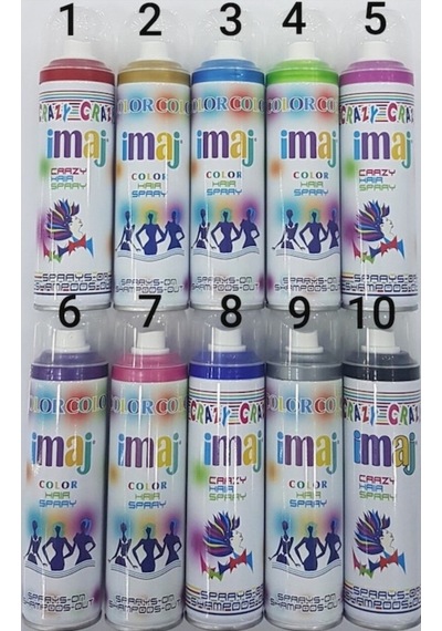 Imaj Renkli Saç Spreyi 100Ml Istediğini Seç