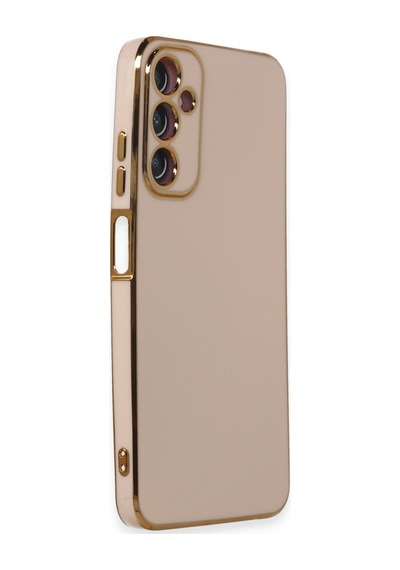 Samsung Galaxy Uyumlu, A05s Kılıf Volet Silikon - Pembe