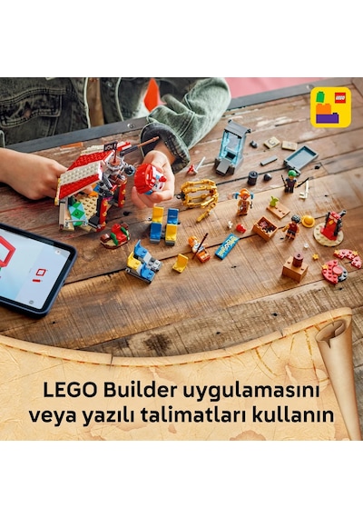 LEGO® ONE PIECE Palyaço Buggy'nin Sirk Çadırı 75637 - 8 Yaş ve Üzeri Çocuklar için Yaratıcı Oyuncak Yapım Seti (573 Parça)