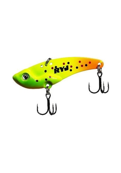 Ryuji Mirror Vib 5.6cm 15gr Vibrasyon Jig Yem Lime UV