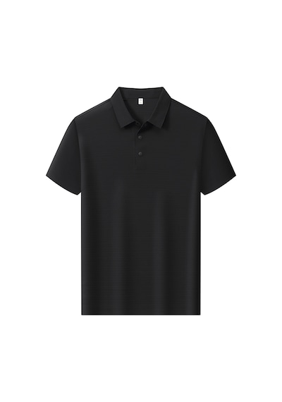 New Performance.arw98303.serintutan-antibakteriyel-yüksek Kalite.çıtçıtlı Polo T.shirt Siyah