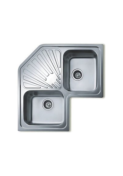 Teka Classic Angular 2B Eviye Inset Paslanmaz Çelik Eviye - 10118008