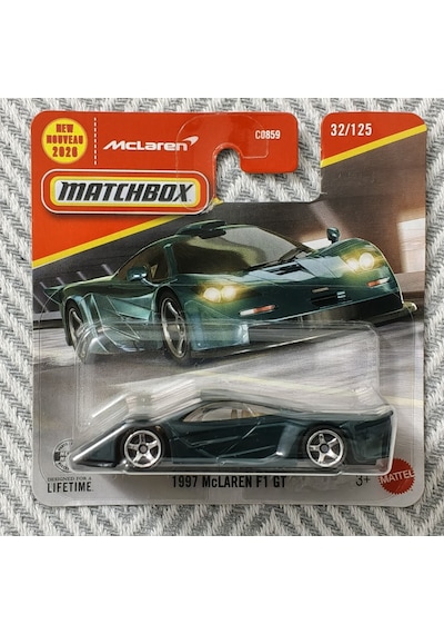 2026 Case Matchbox 1997 Mclaren F1 Gt Yeşil