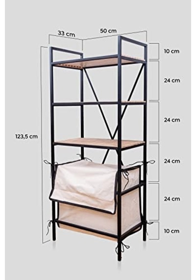 Mudesa Mds5mrf003 Çamaşır Ve Kirli Sepeti - Banyo İçin Diğer