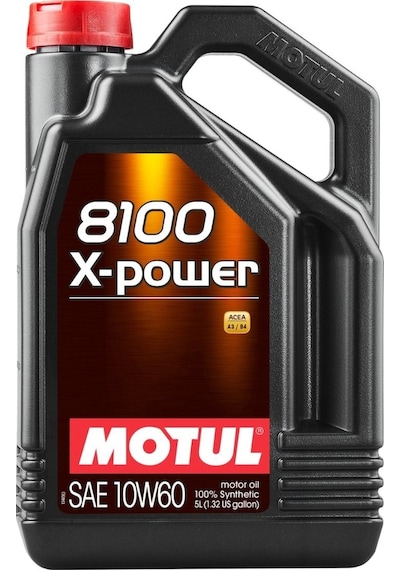 Motul 8100 X-Power 10W-60 Tam Sentetik Motor Yağı 2 x 4 L