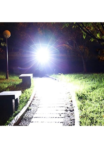 Solar Enerjili Usb Şarjlı Bisiklet Feneri, Kornalı Ve Suya Dayanıklı Led Far Lunaev Açık