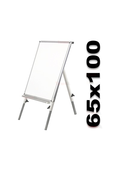 65X100 Akyazı Teleskopik Ayaklı Laminat Beyaz Yazı Tahtası