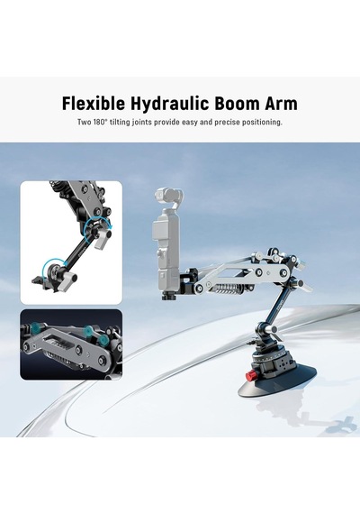 Neewer Ga022 Hydraulic Boom Arm Suction Cup