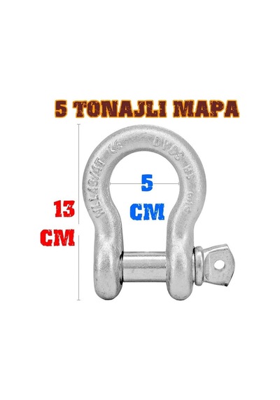 Omega Kilit Mapa 3/4 4.75 Ton