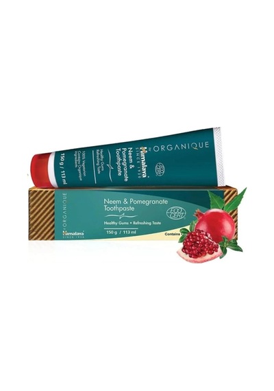 Himalaya Neem & Nar Özlü Florürsüz Organik Diş Macunu 150 G