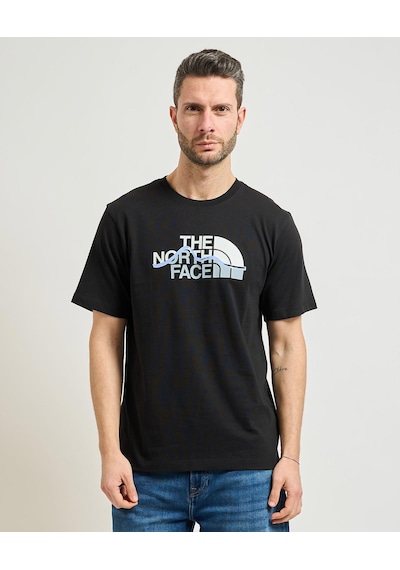 The North Face Mountain Line Erkek Siyah Tişört Nf0a8guxjk31