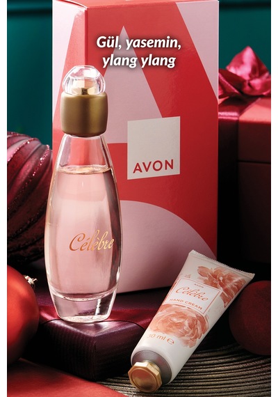 Avon Celebre Kadın Parfüm EDP 50 ML + Celebre El Kremi 30 ML