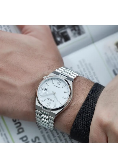 Cıtızen Nj0150-81a Erkek Kol Saati Gümüş
