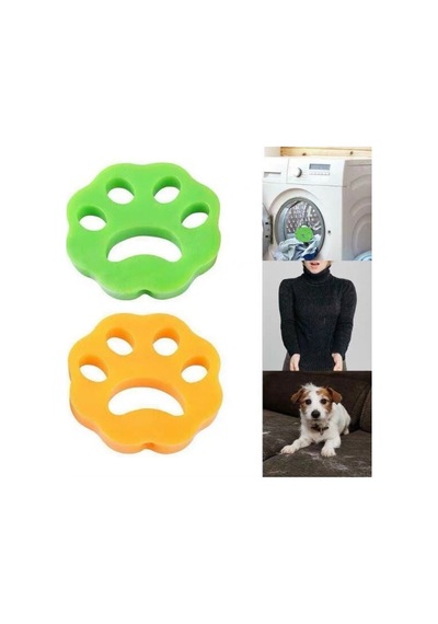 Pati Tasarımlı Yıkanabilir Çok Amaçlı Tüy Toz Toplayıcı 2 Li Plastik Çok Renkli Diğer