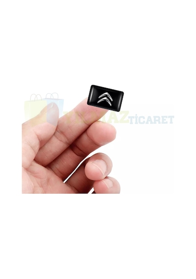 Citroen Logo Direksiyon Jant Vites Torpido Damla Oto Sticker 10 Adet