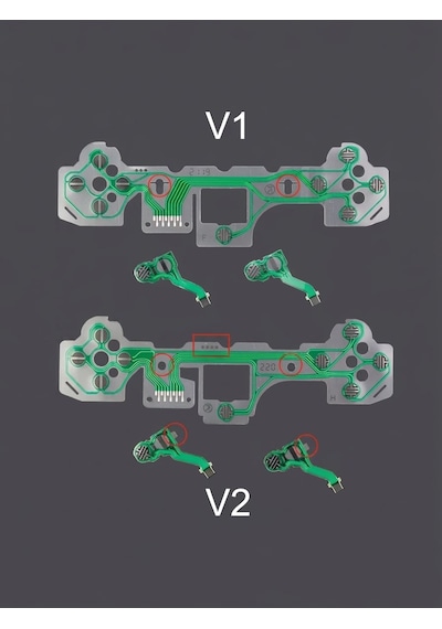 Ps5 İç Film V2 Flex Bdm-020 Uyumlu Playstation 5 Kol Tamir Yedek Parça Mavi