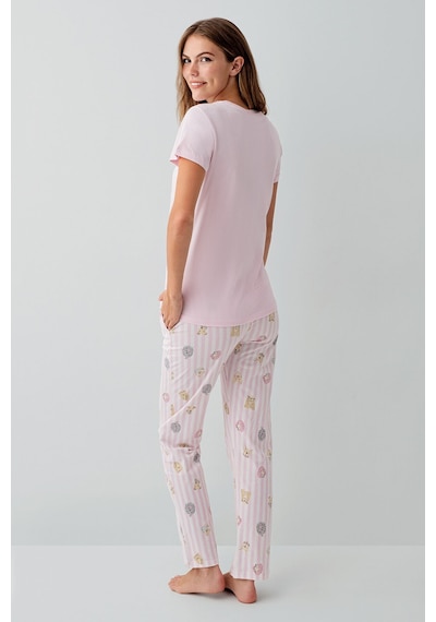 Rolypoly Kadın Pembe Pijama Takım Rp3810-s-v1 Pembe