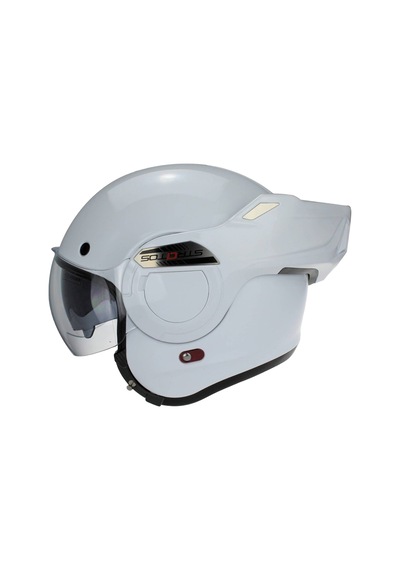 Sway 907 Stratos B-707 Çene Açılır Kask Beyaz