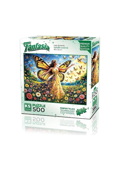 20093 Puzzle 500 Lady Butterfly