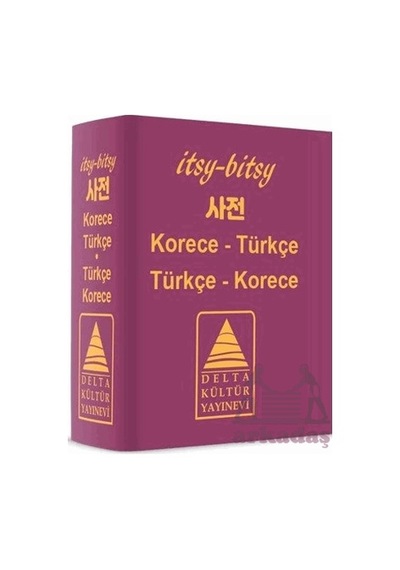 Itsy Bitsy Korece-türkçe, Türkçe-korece Mini Sözlük Delta Kültür Yayınevi