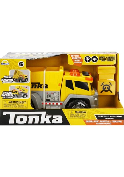 Damperli Kamyom Crank And Haul Sesli Ve Işıklı S00006242