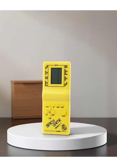 Mini Tetris El Konsolu, Taşınabilir Retro Oyun, Pilli Klasik Model