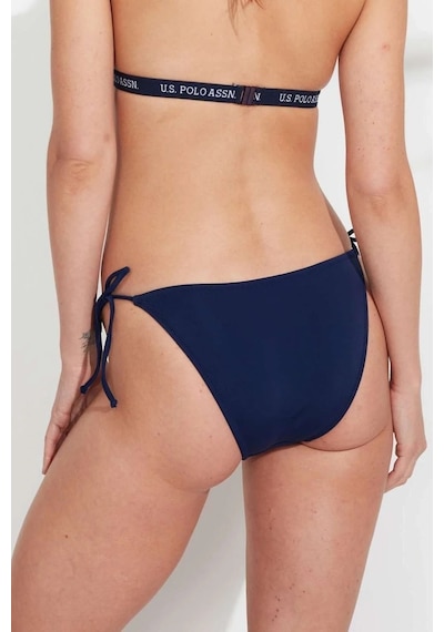 U.S. Polo Assn. Kadın Lacivert İpli Bikini Alt Lacivert