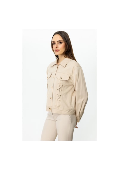Jack & Jones Kadın Mont Ekol Kum