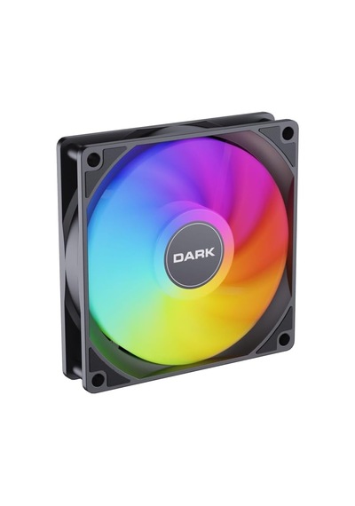 12 Cm Solid Frgb Fan Diamond Pro Fan Dkcf126f Standart