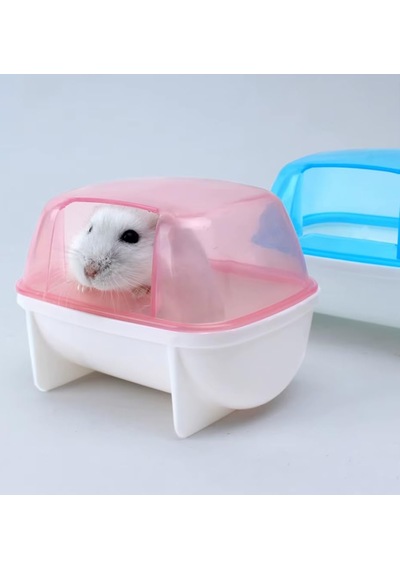 Hamster Banyosu Küçük - 12x9x9 Cm Mavi
