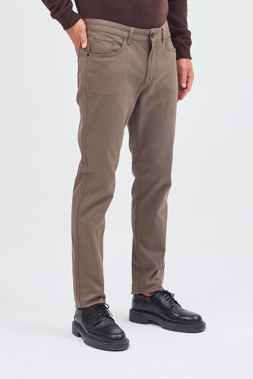 İmza Haki 5 Cep Düz Paça Pamuklu Slim Fit 5 Cep Casual Pantolon 1003255154 Haki İmza Haki 5 Cep Düz Paça Pamuklu Slim Fit 5 Cep Casual Pantolon 1003255154 Haki