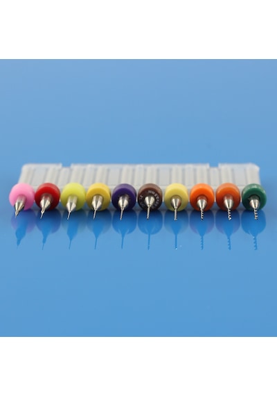 Schulzz 10 Parça 0.15 Mm 1.05 Mm Matkap Ucu Karbür Delme Mikro