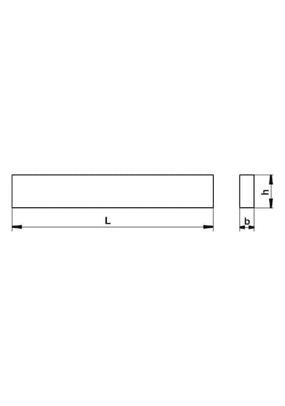 Fett 3x20x200mm Pld Dın4964d Hss Dikdörtgen Kesitli Lama Kalemi