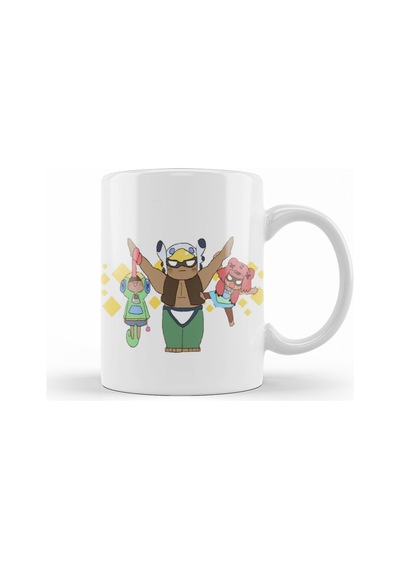 Bo Nita And Leon Cute Brawl Stars Kupa Bardak Porselen No28258 Karışık