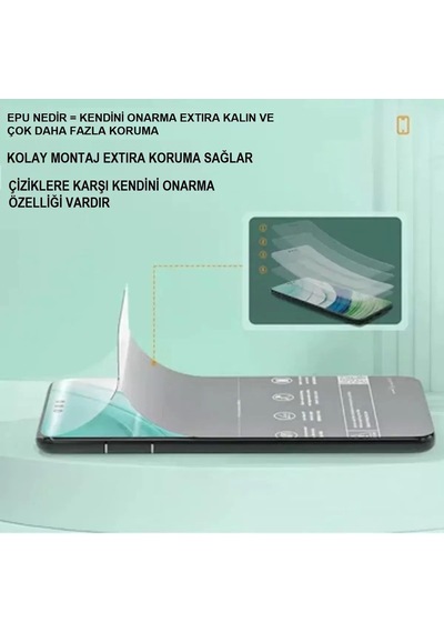 İphone 17e Uyumlu Nano Ekran Koruyucu Ultra İnce Af Epu - 0.20 Mm Hd Starex