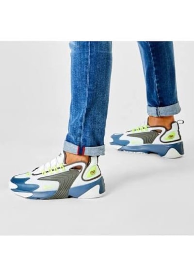 Nike Zoom 2k Erkek Spor Ayakkabı Mavi - Beyaz