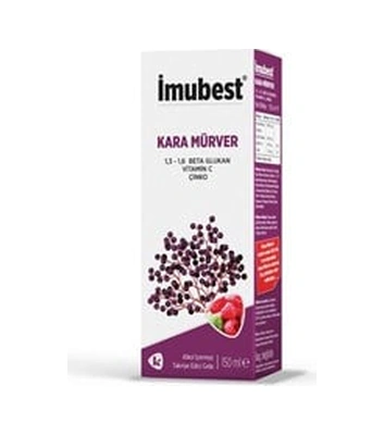 İmubest Sambucus Nigra, Beta Glukan, Vitamin C & Çinko Şurup 150 Diğer