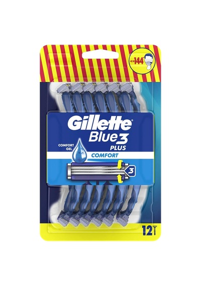 Blue3 Plus Comfort Tıraş Bıçağı 12'li
