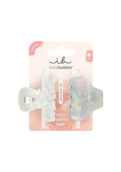 Invisibobble Clipstar M Pearly Frost 2 Adet Mandal Toka Diğer