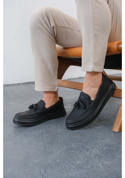 Ay Mood Mn127 - Fst Loafer-x Erkek Ayakkabı Sıyah Siyah