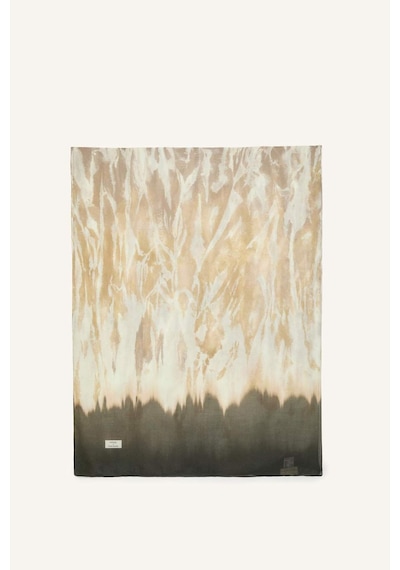Defacto Fresh Scarfs X Defacto Earthy Batik Keten Karışımlı Şal I1744ax26smkr1 Çok Renkli-kr1