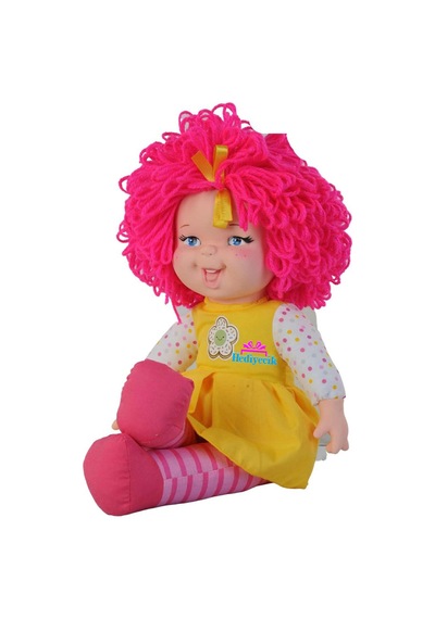 45 Cm Sevimli Pembe Saçlı Oyuncak Efsane Lahana Bebek