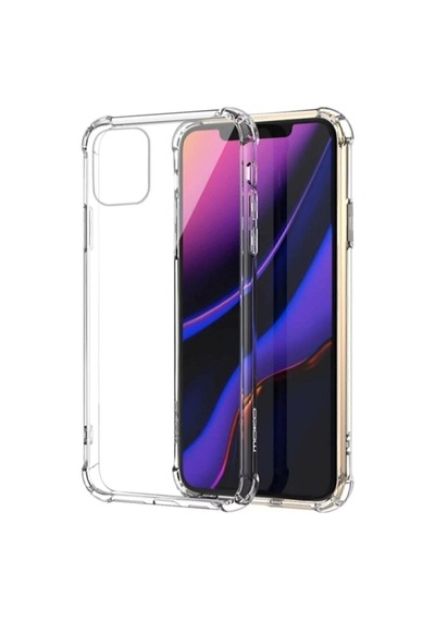 Şeffaf Apple iPhone 11 Uyumlu Köşeleri Airbag Korumalı Shield Silikon Kapak Kılıf